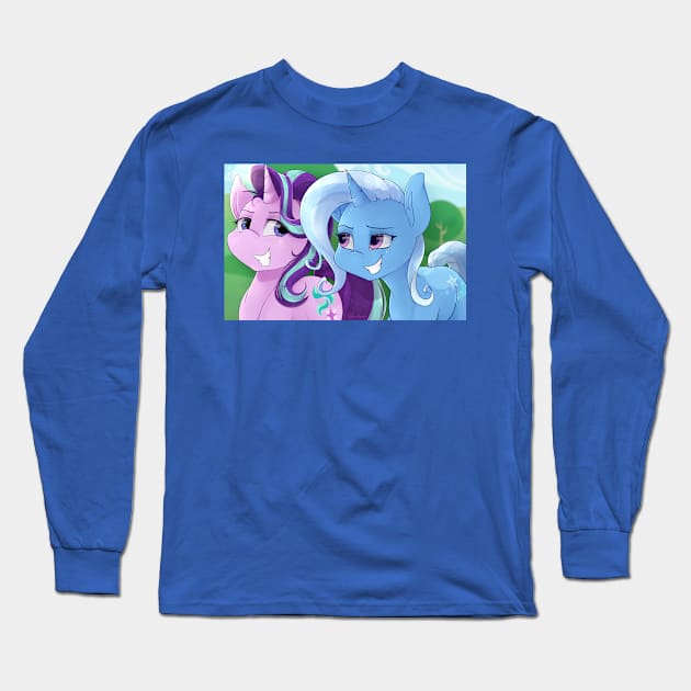 Gossip Gals Long Sleeve T-Shirt by MidnightPremiere